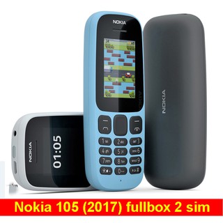 Điện Thoại Cổ nokia 105 2 sim giá rẻ đủ phụ kiện