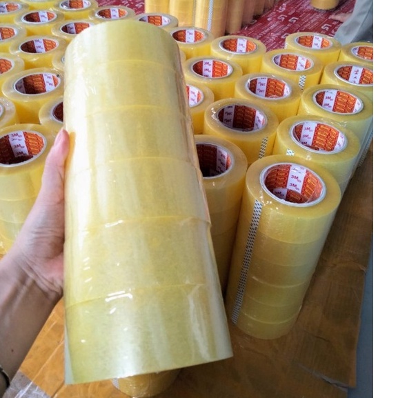 Băng dính keo 0.5 kg dán thùng đóng hàng siêu dai, siêu bền  - HÀNG CHẤT LƯỢNG