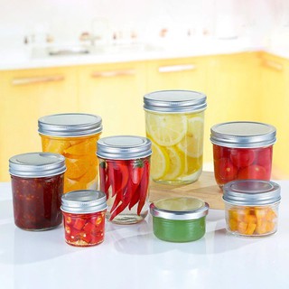 Hũ thủy tinh nắp vặn nhôm 100ml, 200ml, 500ml, 650ml