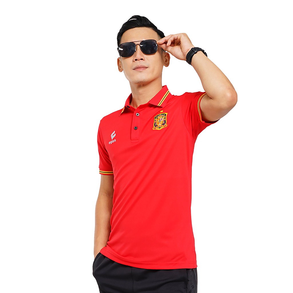 Áo thun thể thao nam có cổ Polo cao cấp chống tia UV EGAN - Phiên bản đặc biệt mùa Euro PBE | BigBuy360 - bigbuy360.vn