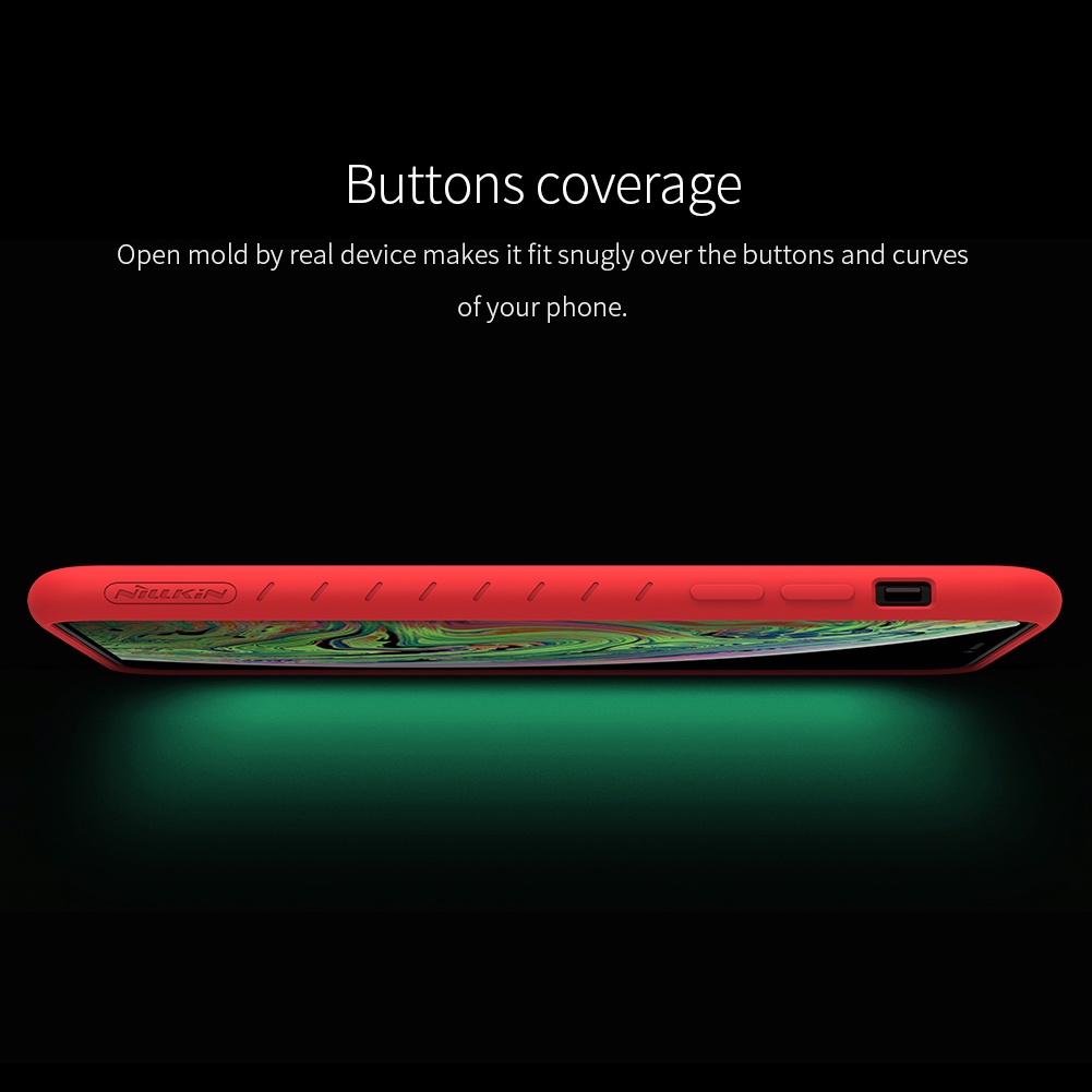 NILLKIN ốp điện thoại Silicone Chống Sốc Màu Trơn Cho Apple Iphone 11 / Iphone 11 Pro / Iphone 11 Pro Max