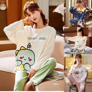 Bộ ngủ nữ, đồ mặc nhà tiểu thư, thiết kế mang phong cách hàn quốc