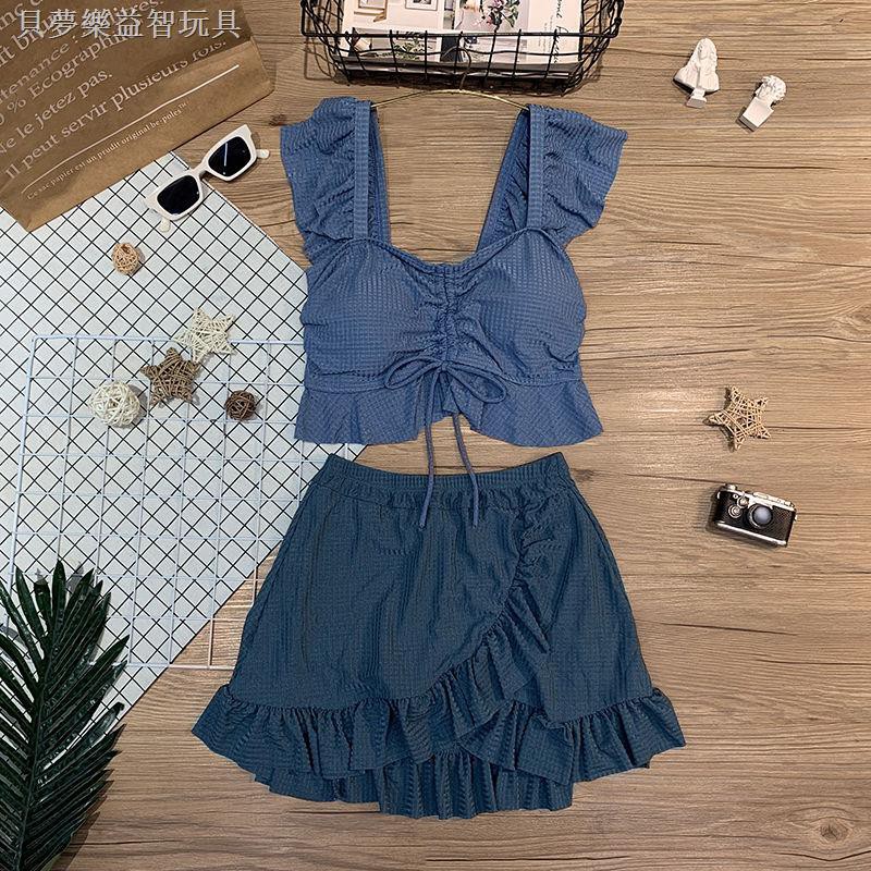 Bộ Đồ Bơi Hai Mảnh Họa Tiết Chấm Bi Xinh Xắn Phong Cách Hàn Quốc | BigBuy360 - bigbuy360.vn