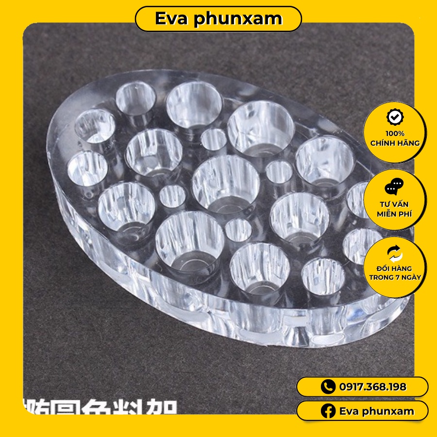 Đế mica đựng mực phun xăm