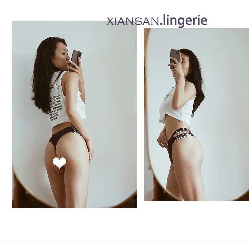 Quần lót lọt khe pantvira sexy dây chữ gợi cảm 40-60kg size M L Pan