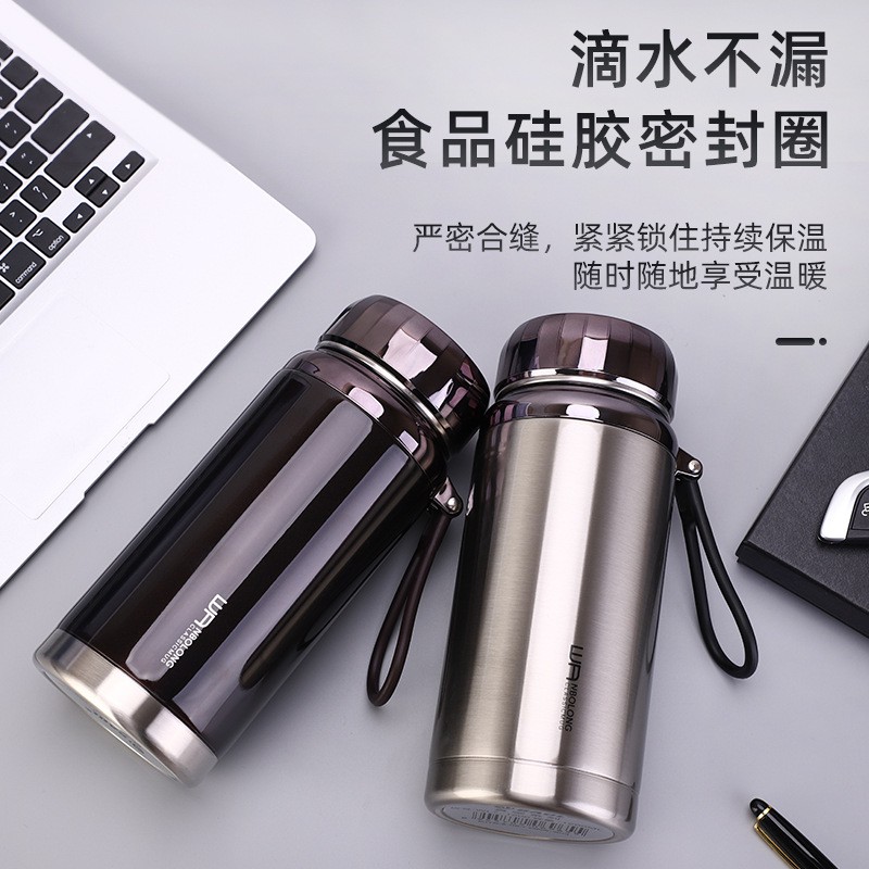 Bình Giữ Nhiệt Đến 15 Giờ Inox 304 Giữ Nóng Lạnh NBOLONG 1000-1200-1500ml Họa Tiết Kim Cương Cao Cấp