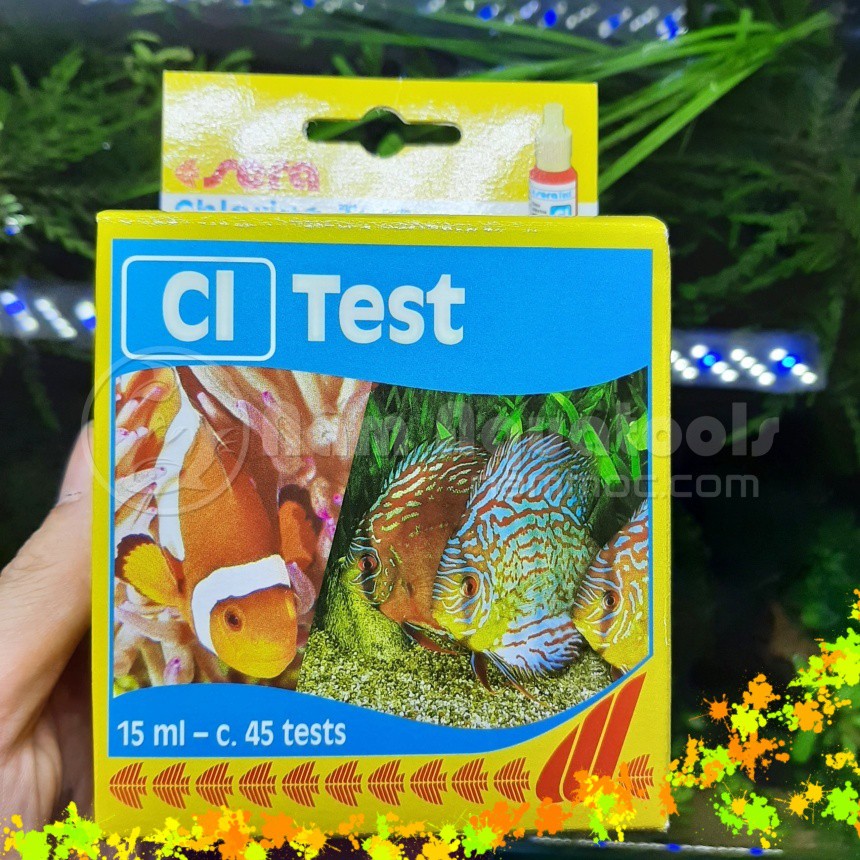 SERA Test Kit | Test Clo - Test nồng độ Clorid Nhanh, Chính Xác Nhất Cho Bể Cá Thuỷ Sinh