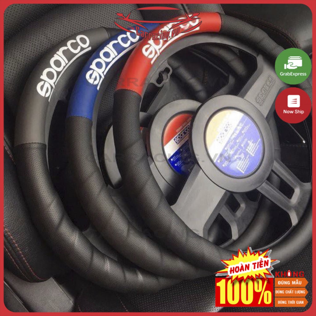 Bọc Vô Lăng CARRACING Sparco chính hãng BỌC DA VÔ LĂNG 4 5 7 chỗ , bán tải - Ốp Phụ Kiện Nội Thất Đồ Chơi XE HƠI | BigBuy360 - bigbuy360.vn