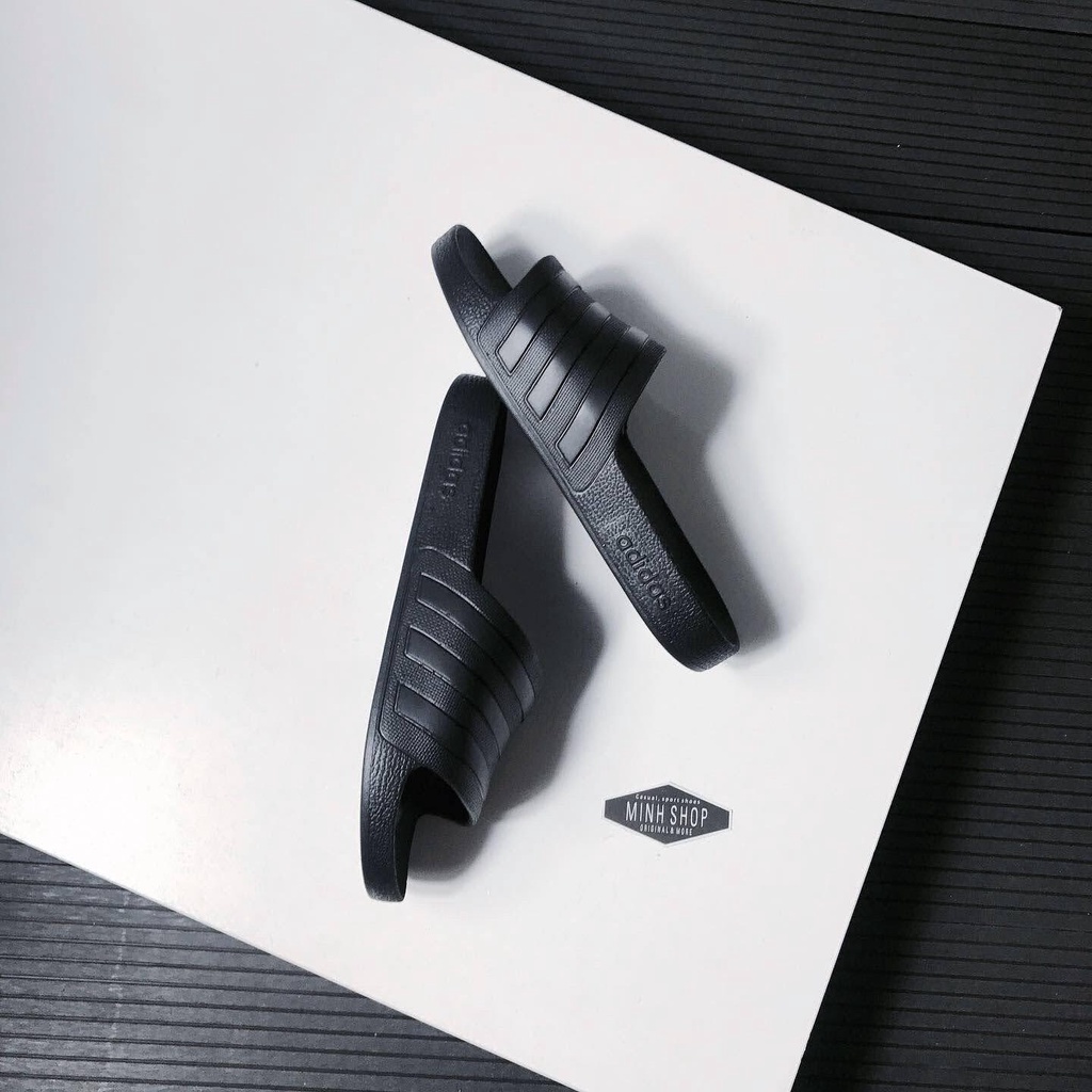 Dép Adidas_Adilette Aqua Slides full Đen sale-60% ONLY 3X  3109