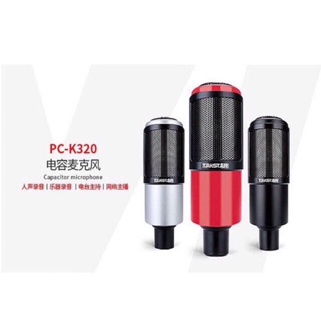 Mích hát karaoke livetream cao cấp Takstar k 320