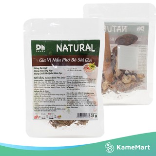 Natural Gia Vị Nấu Phở Bò Sài Gòn Dh Foods 25g