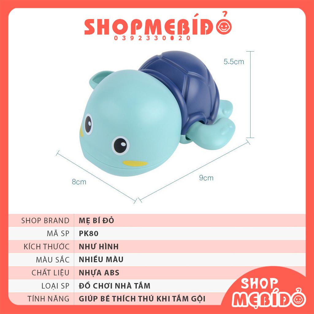 Đồ Chơi Nhà Tắm Cho Bé Hình Cua Và Rùa Thả Bồn Ngộ Nghĩnh Shop Mẹ Bí Đỏ PK80