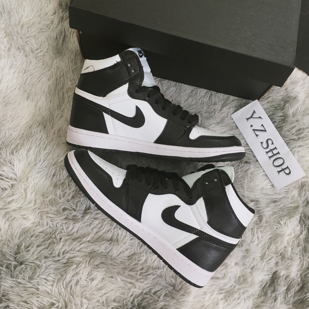 Giày Sneaker 🚚FREESHIP🚚 Giày Thể Thao JD1 Đen Trắng Cổ Cao Nam Nữ | BigBuy360 - bigbuy360.vn