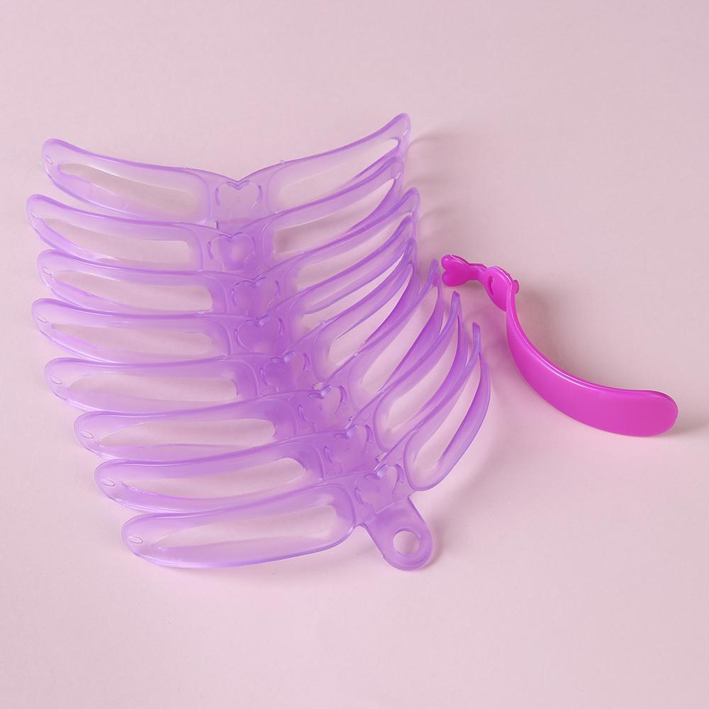 Set 8 Cặp Khuôn Kẻ Lông Mày Làm Đẹp Tái Sử Dụng Được Tiện Lợi