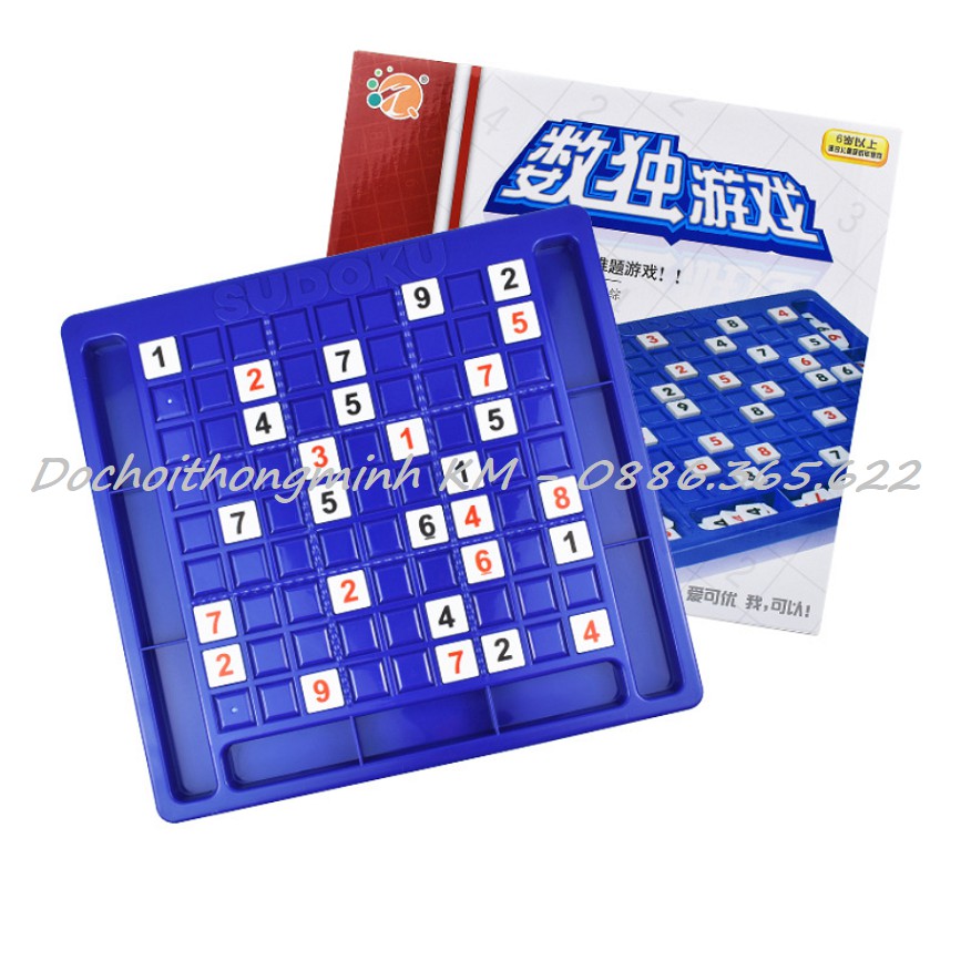 Bộ SODOKU 120 câu hỏi - Đồ chơi giáo dục tương tác