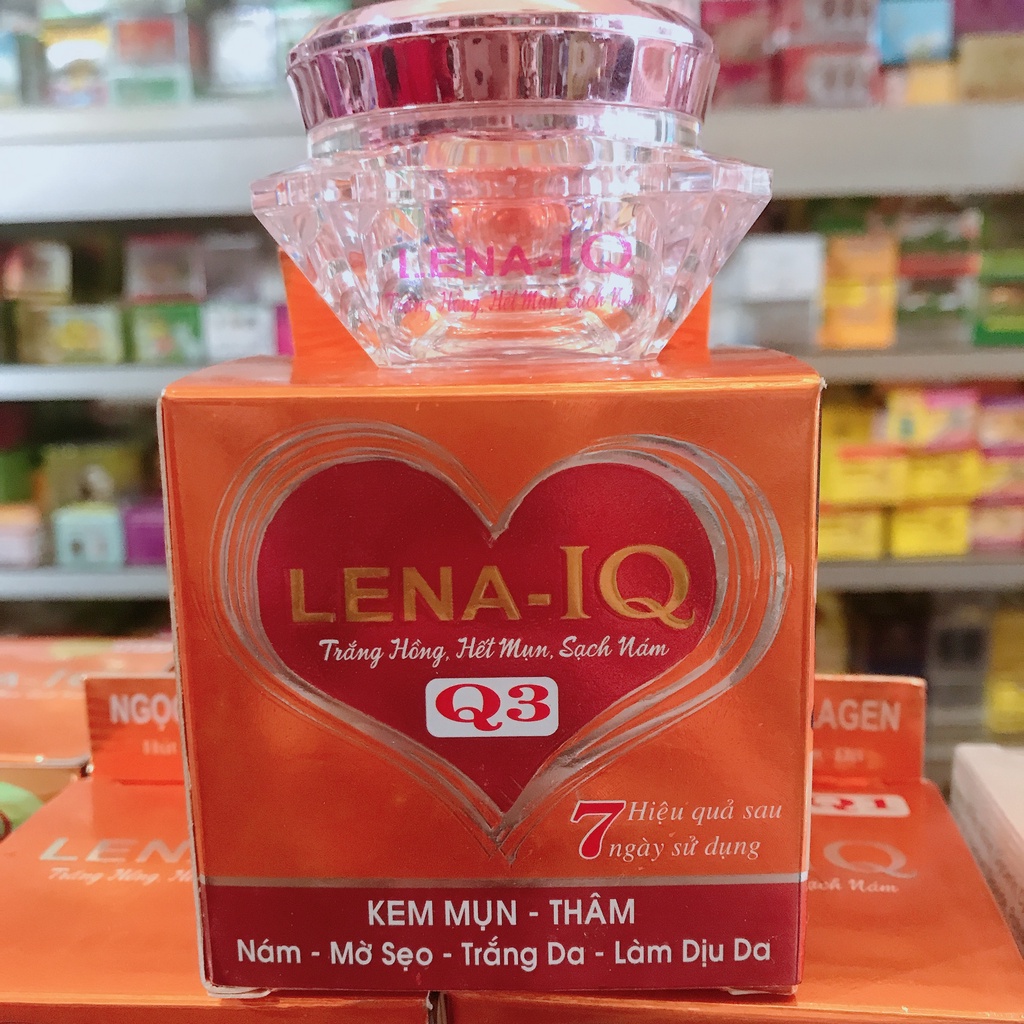 Kem Mụn Thâm liền sẹo IQ Lena Q3 20g