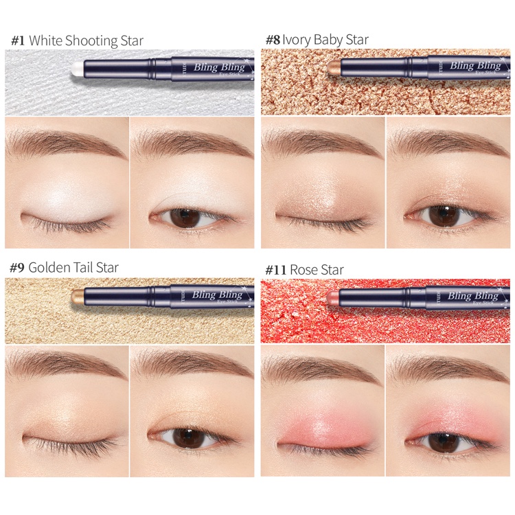 Thỏi Phấn Mắt Lấp Lánh Trang Điểm Chuyên Nghiệp 1.4g ETUDE