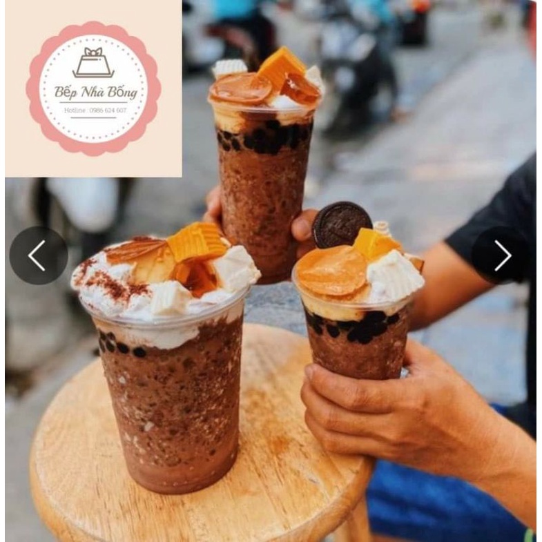 Set Milo dầm full topping siêu ngon.                                                     #tuntitnd