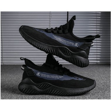 [𝙁𝙍𝙀𝙀𝙎𝙃𝙄𝙋] Giày Thể Thao Nam Nữ Pista09 Xanh Đen  Đế Cao Su Siêu Êm Chất Liệu Cotton Thoáng Khí Siêu Nhẹ | BigBuy360 - bigbuy360.vn