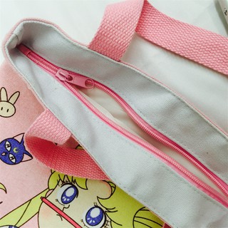 Túi vải Thủy Thủ Mặt Trăng (Sailor Moon) mẫu 1