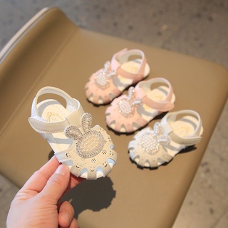 Dép tập đi cho bé gái, sandal bé gái đế mềm