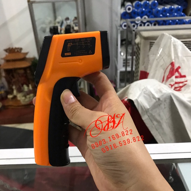 Súng đo nhiệt độ bằng tia hồng ngoại( Tốt)