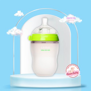 [‪CHÍNH HÃNG 100%] Bình Sữa Comotomo Cho Bé - 150ml/250ml -Silicone Siêu Mềm - Hàn Quốc‬‬
