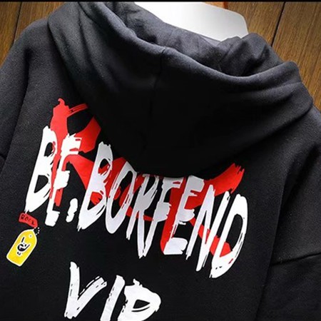 Unique European-American style 2-layer fake long-sleeved hoodie jacket | BigBuy360 - bigbuy360.vn