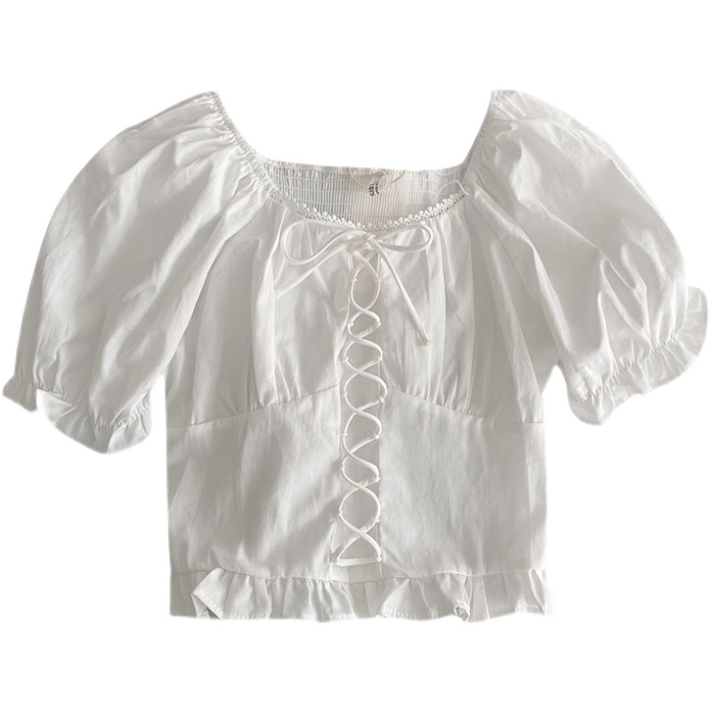ÁO KIỂU CROPTOP TAY PHỒNG