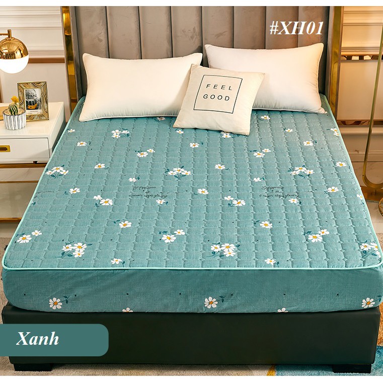 Ga chun trải giường, trần bông, cao 30cm