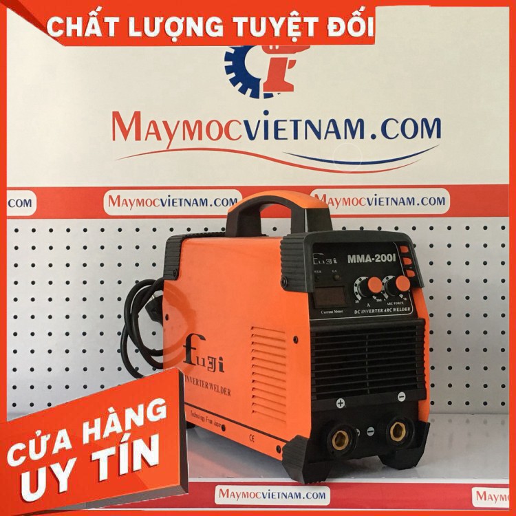 MÁY HÀN QUE ĐIỆN TỬ FUJI ZX7-200i (cam) chính hãng thiết kế nhỏ gọn và an toàn