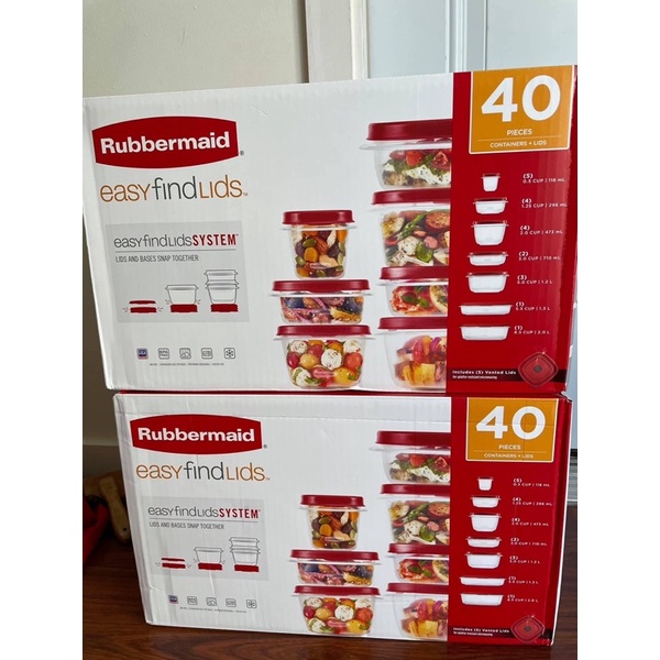 Set hộp Rubbermaid