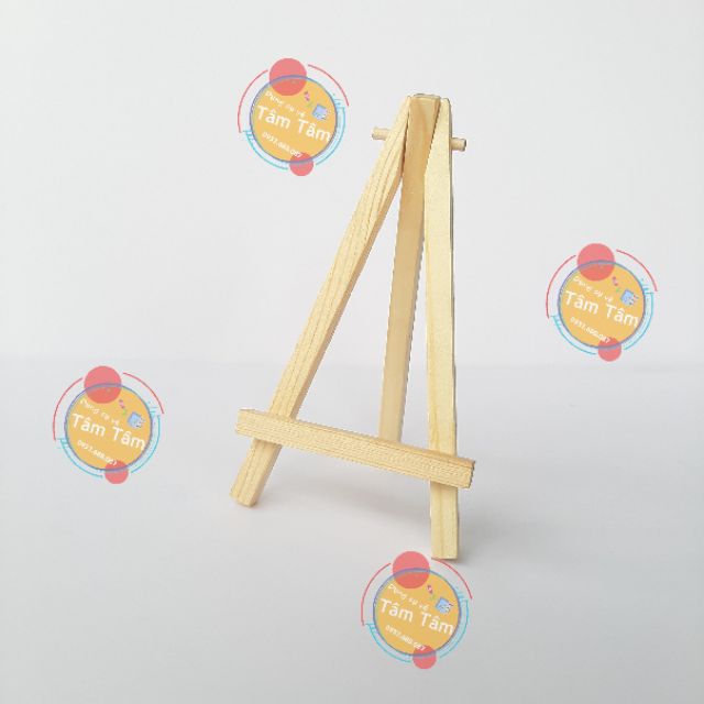 [ TÂM TÂM ] GIÁ VẼ TRANG TRÍ , Canvas mini, Canvas kèm giá vẽ nhỏ trang trí-