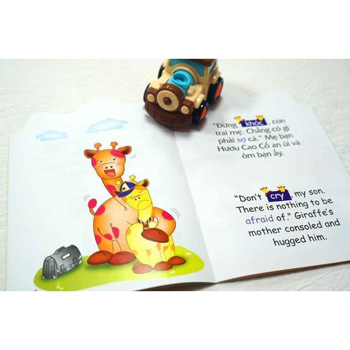 Sách - Truyện tranh song ngữ Việt-Anh cho bé (12 tập)