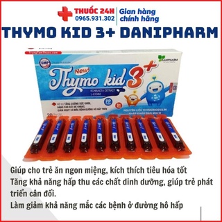 Tăng sức đề kháng Thymo Kid 3+ DANIPHARM (hộp 20 ống x 10ml) , bổ sung acid amind,vitamin , giúp ăn, tăng cường tiêu hóa
