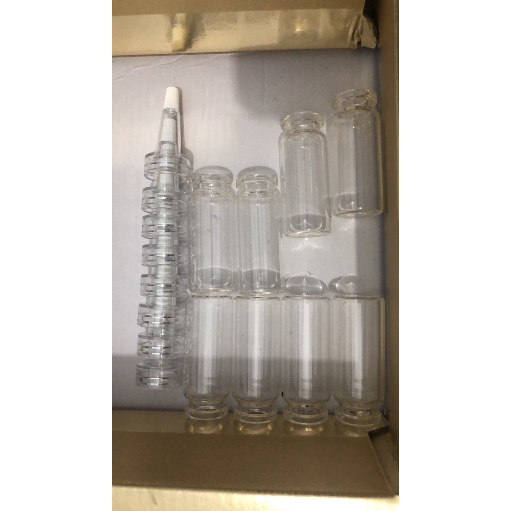 Lọ chiết thủy tinh dùng trong spa