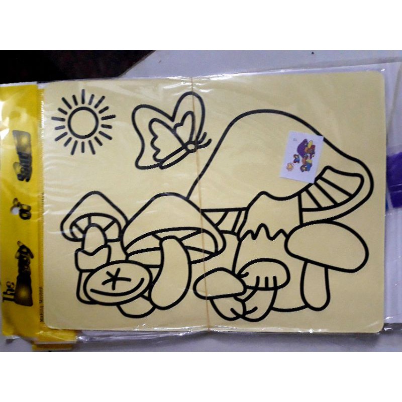 10 tranh cát khổ giấy A4