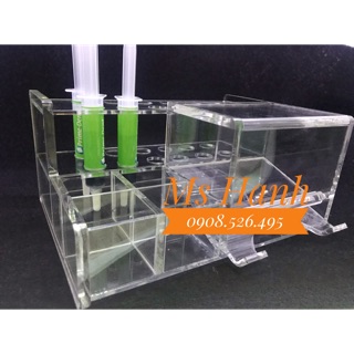 Hộp đa năng (đựng composite, bond, gòn cuộn, cọ bond)