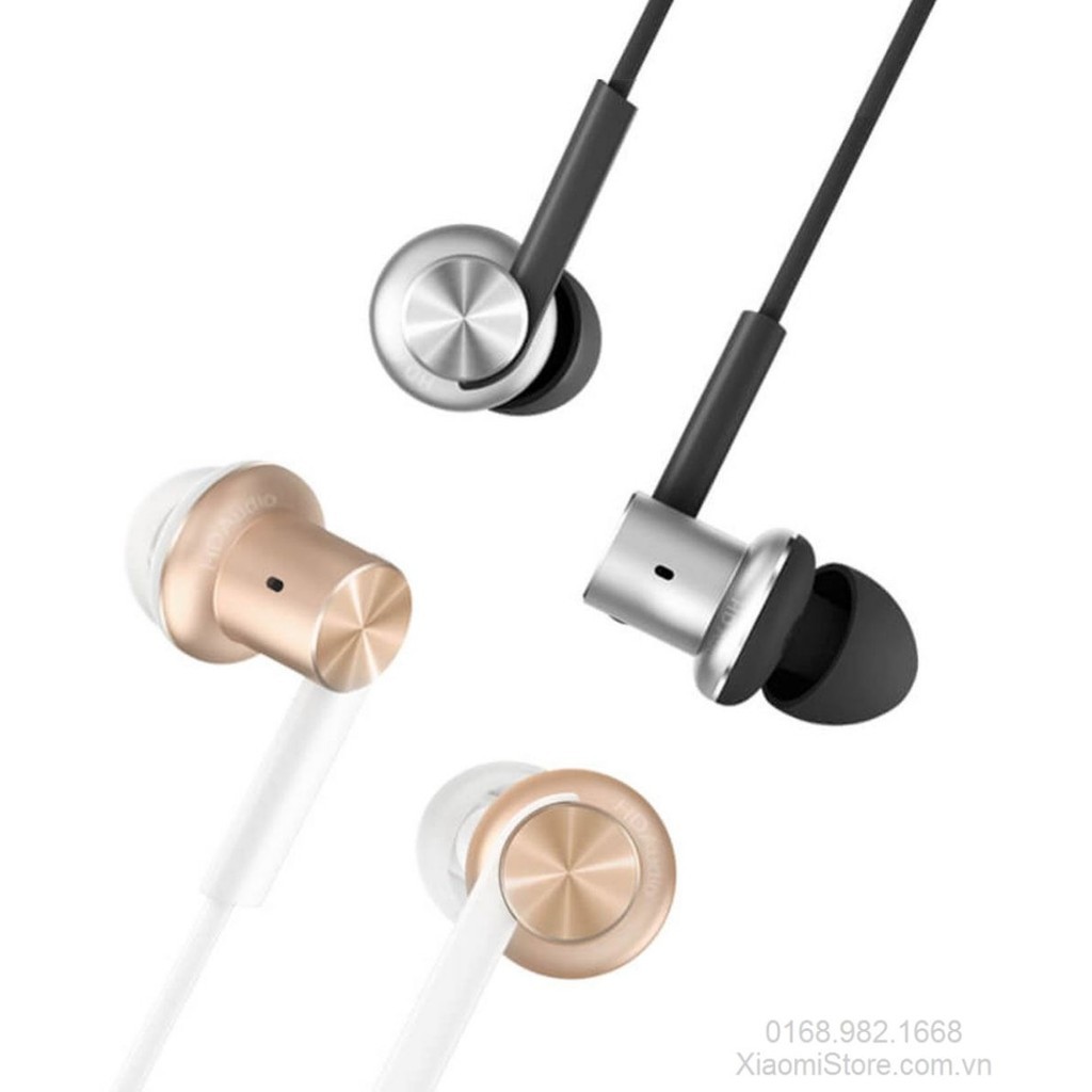 Tai Nghe Xiaomi Mi In Ear Headphones Piston Iron - Hàng Chính Hãng