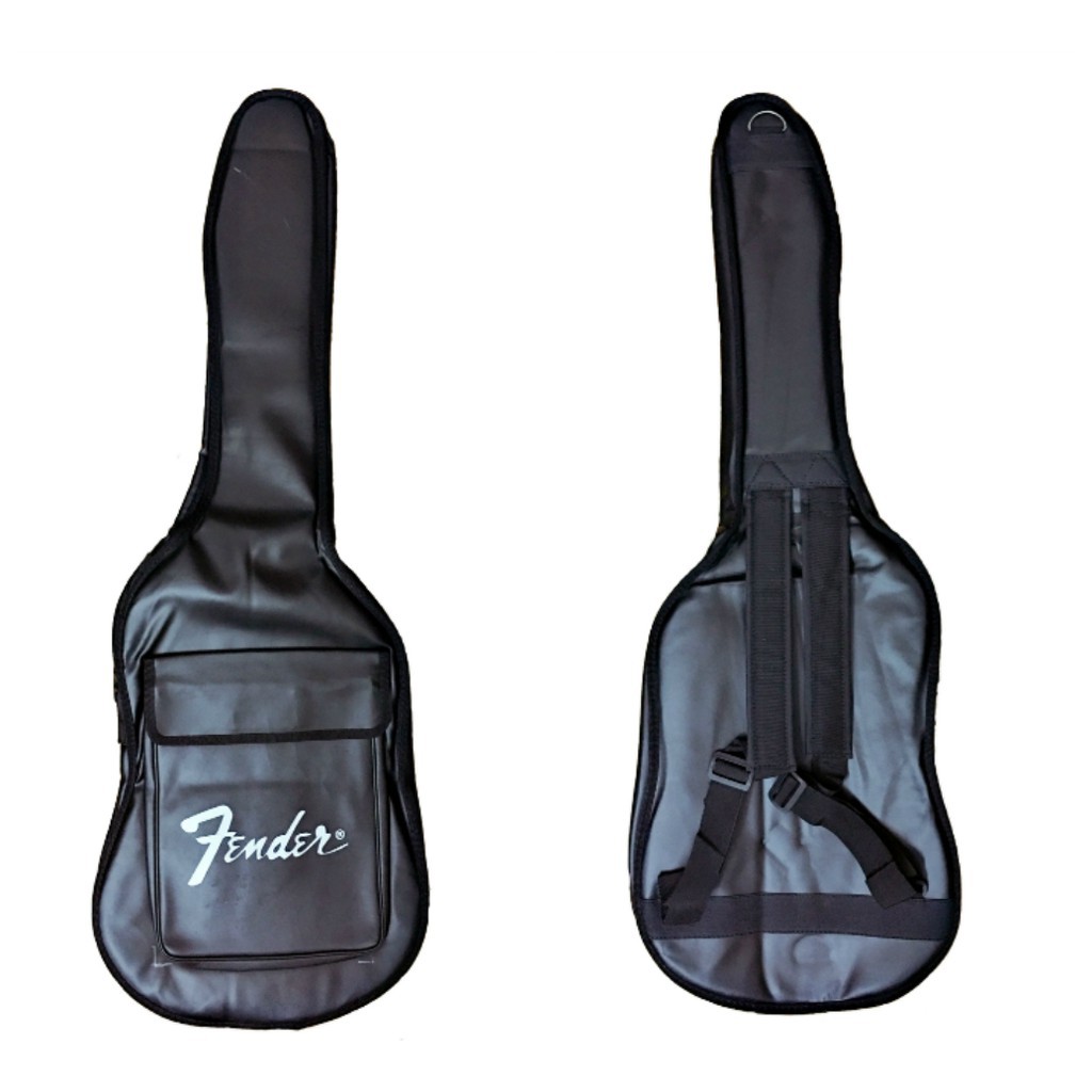Bao Đàn Guitar Bass bằng da 3 Lớp - Fender - Nhập Khẩu Chính Hãng Có Bảo Hành
