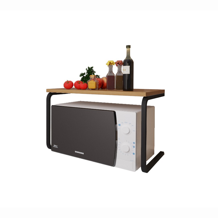 KỆ LÒ VI SÓNG MODULO HOME MDL -030 MÀU TỰ NHÊN | BigBuy360 - bigbuy360.vn