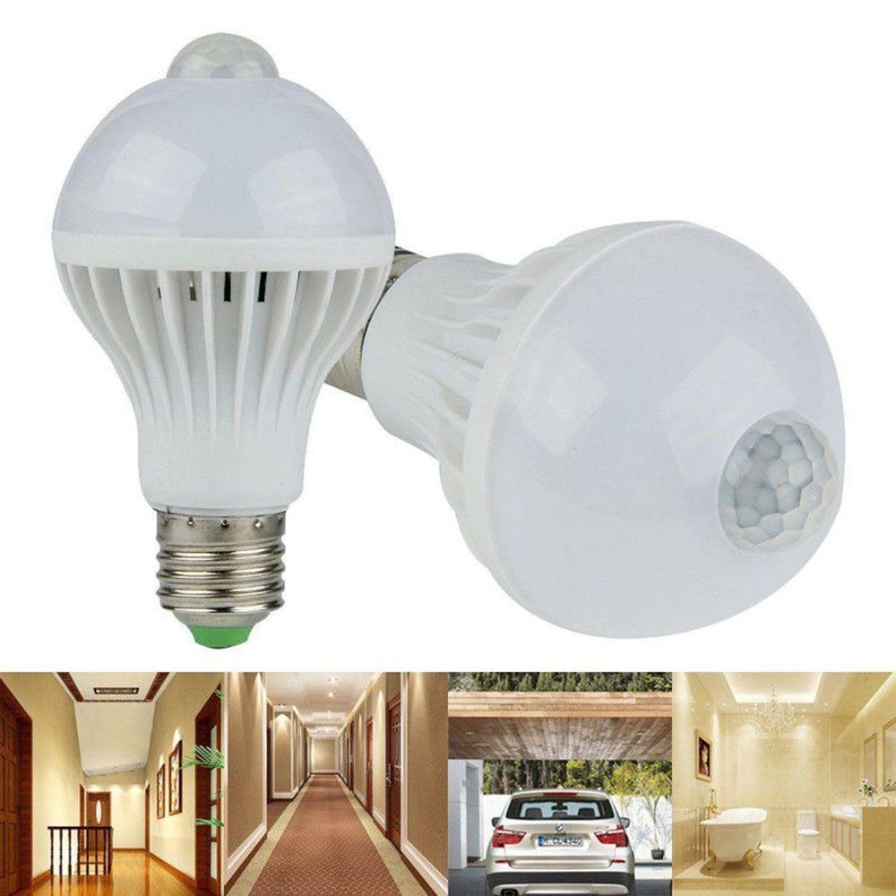 Bóng Đèn Led Thông Minh 5W / 7W / 9W Có Cảm Biến Âm Thanh Tiện Dụng