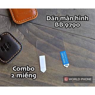Dán màn hình BB Blackberry 9790, Combo 2 dán chống xước tặng kèm gói khăn lau