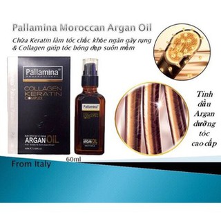 Tinh dầu dưỡng tóc PALLAMINA Collagen Keratin Complex 60ml