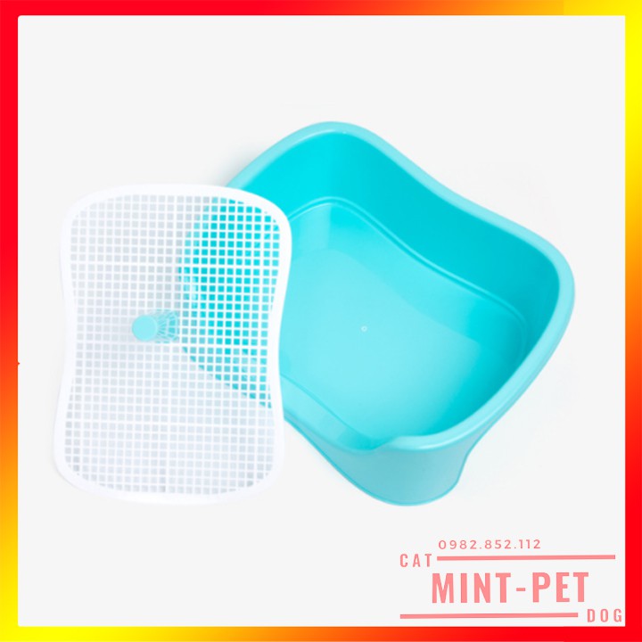 Khay Vệ Sinh Cho Chó Có Cọc #MintPet