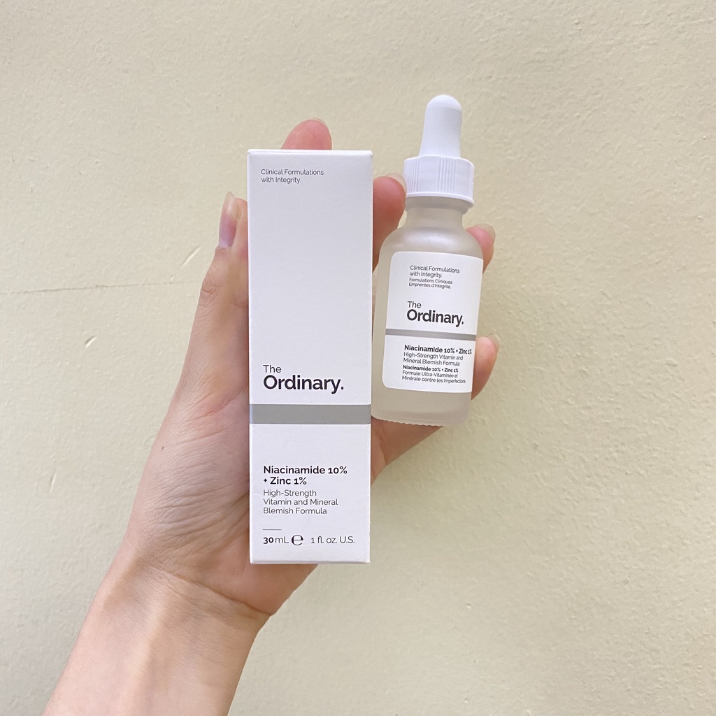 Serum dưỡng da giúp mờ thâm, thu nhỏ lỗ chân lông The Ordinary Niacinamide 10% Zin c 1%