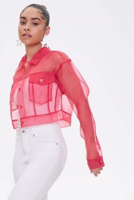 ÁO KHOÁC CROPTOP F21