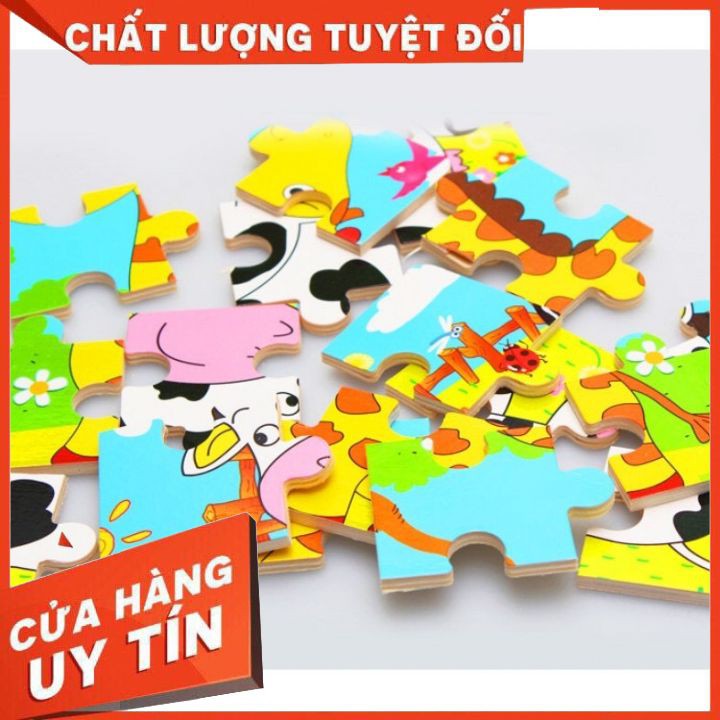 Bộ Tranh Ghép Gỗ 3D Cho Bé [Đ𝒐̂̀ 𝒄𝒉𝒐̛𝒊 𝒑𝒉𝒂́𝒕 𝒕𝒓𝒊𝒆̂̉𝒏 𝒌𝒊̃ 𝒏𝒂̆𝒏𝒈 𝒕𝒖̛ 𝒅𝒖𝒚 𝒄𝒉𝒐 𝒃𝒆́] Mẫu đồ chơi gỗ nhiều hình ảnh hấp dẫn