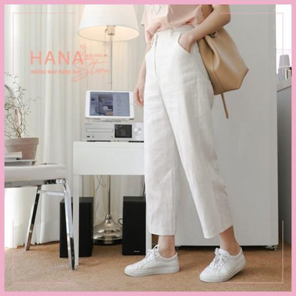 [Hàng cao cấp] Quần Ống Rộng Nữ Cao Cấp Đũi Dài Thun Sau