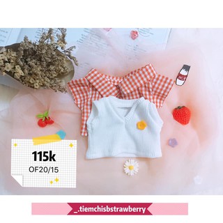 [ OUTFIT FOR DOLL ] - ORANGE FLOWER